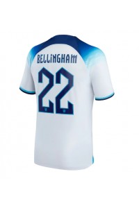 Fotbalové Dres Anglie Jude Bellingham #22 Domácí Oblečení MS 2022 Krátký Rukáv
